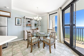 Dining - Phoenix X 1408 | Beachfront | Next to Flora-Bama! |Oceanfront Pool | My Beach Getaways (Orange Beach)