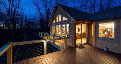 Sunset Peaks: Exquisitas vistas a la montaña desde una ubicación ultra conveniente en el sur de Asheville.
