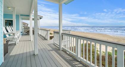 Front Row - 5 Zim 3. 5 Bad - für 15 Personen - am Strand in Sea Isle