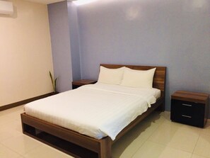 Standard-huone | Työpöytä, ilmainen Wi-Fi, vuodevaatteet