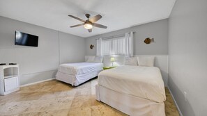 2 bedrooms, internet, bed sheets