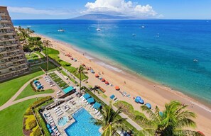 On the beach