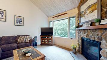 Televisio, takka, pöytäjalkapallopöytä, pöytätennispöytä