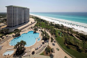 Indoor pool, a heated pool - St. Marteen at Silver Shells, Destin, Fl. (Destin)