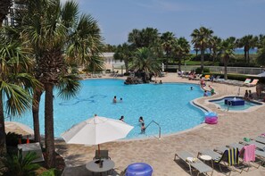 Indoor pool, a heated pool - St. Marteen at Silver Shells, Destin, Fl. (Destin)