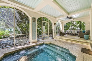 Opvarmet pool