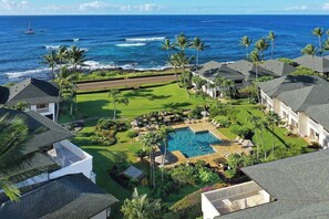 Outdoor pool - Poipu Kapili 10 Ocean Front By Suite Paradise (Koloa)