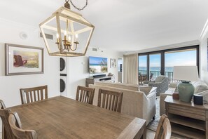 Living area - Snowbird Friendly ~ Beachfront ~ Gulf Views ~ Large Balcony (Miramar Beach)