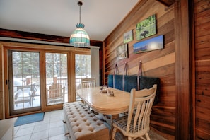 Dining - Sunset Townhome: Ski In, Ski Out (Breckenridge)