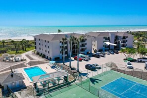 Exterior - Sanddollar #A201 is a 2/2 Beach Front Vacation Rental on Sanibel Island (Sanibel Island)