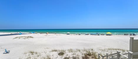 On the beach