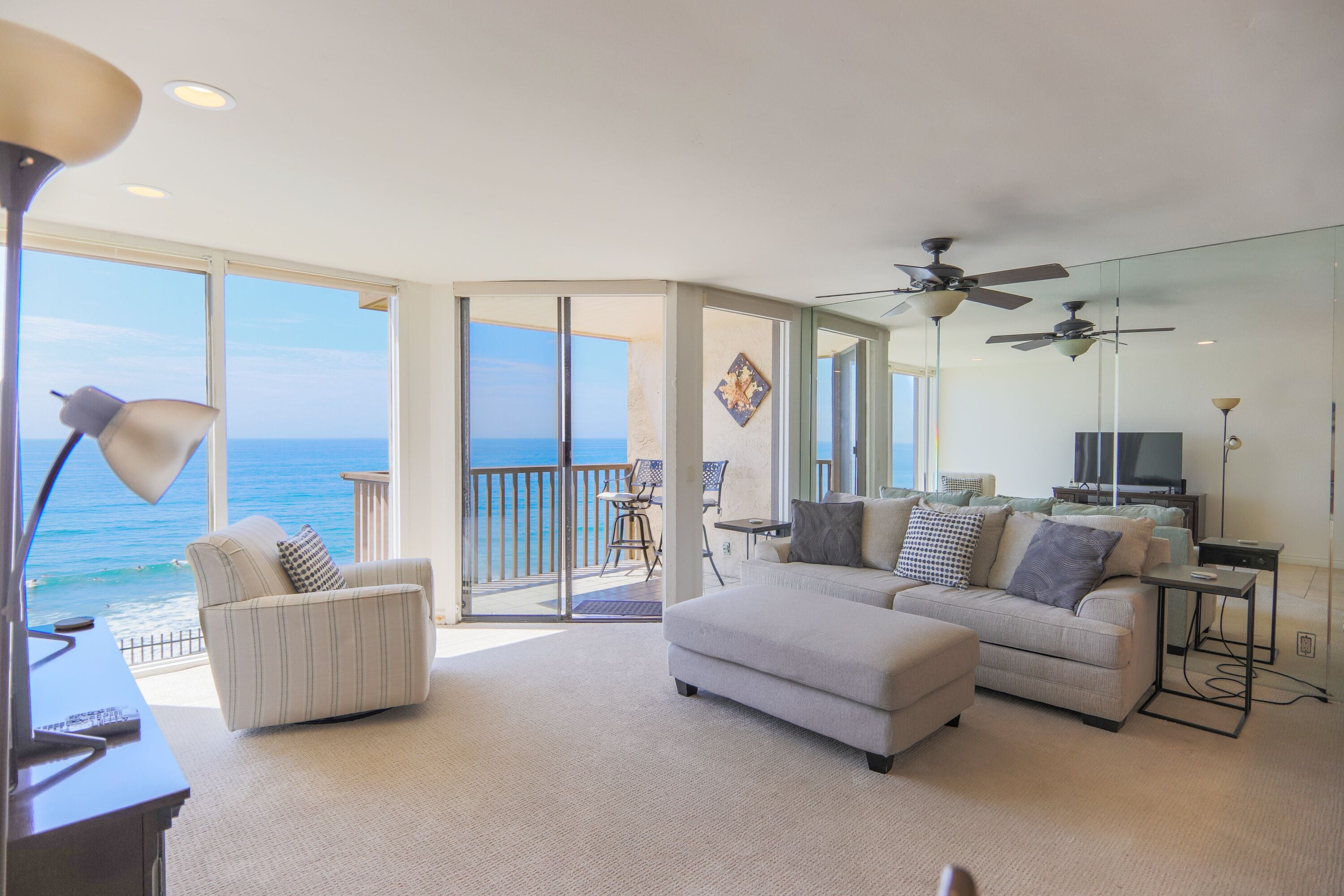 A Shore Thing! Stellar Sunsets! Oceanfront Balcony with Pool, Beach Access