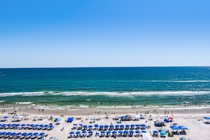On the beach - Ultimate Beachfront Getaway: Gulf front condo on the 9th floor! (Panama City Beach)