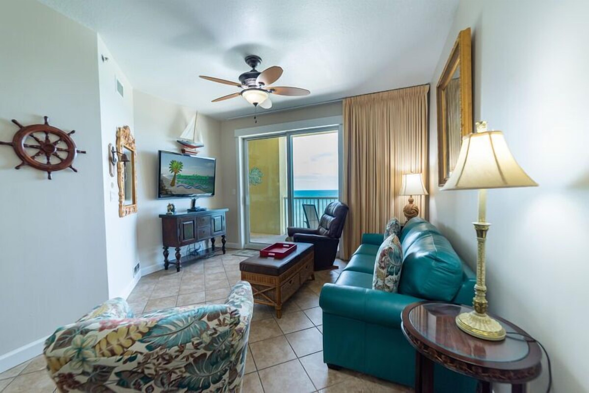 Paradise Harbor Grand Panama PCB-Beachfront 2Bd+Bunks-2Ba-Pet Friendly
