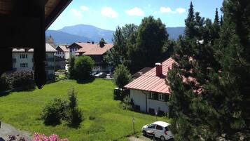 Blick von der Unterkunft