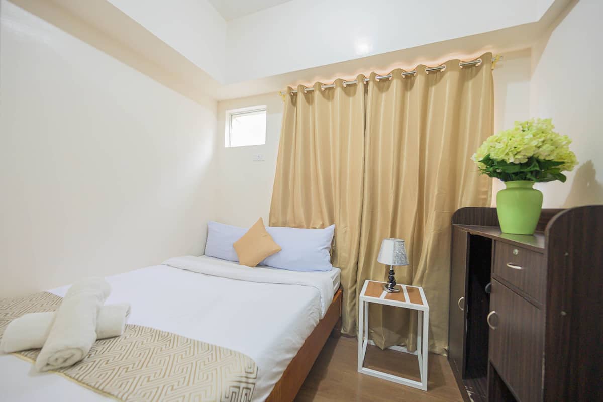 คอมฟอร์ทคอนโด | 1 ห้องนอน, Wi-Fi ฟรี, ห้องพักตกแต่งอย่างมีเอกลักษณ์, ผ้าปูที่นอน
