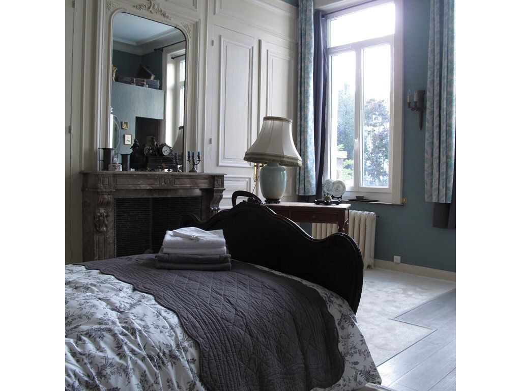 双人房, 私人浴室, 花园景观 ( La chambre Rousseau)