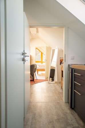 Deluxe Apartment, Private Bathroom, Garden View (Dachgeschoss)