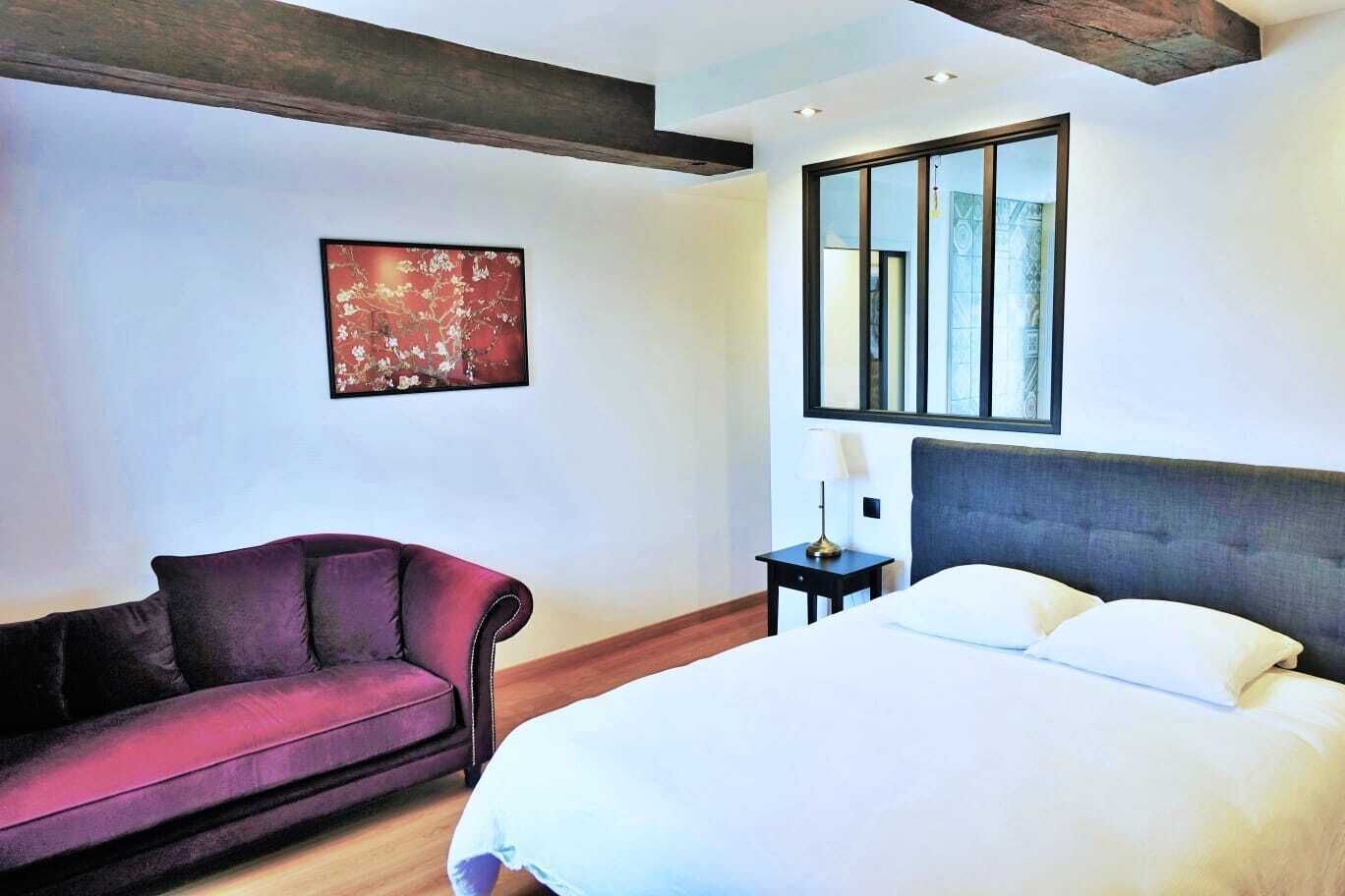 Camera doppia, bagno in camera, vista giardino | Biancheria da letto di alta qualità, tende oscuranti, insonorizzazione