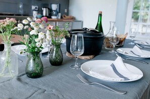 Dining - La Ferme D'ervée de Saint-Roch (Isigny-sur-Mer)
