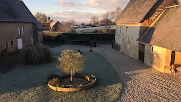 Premium bedding, blackout drapes, soundproofing, iron/ironing board