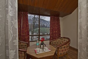 Basic Double Room, 1 Double Bed, Mountain View | Mountain view - Hotel Sitara international (Manali)
