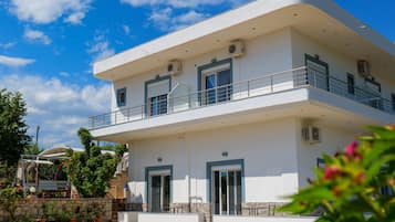 Fassade der Unterkunft