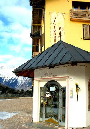 Entrée de l’hébergement