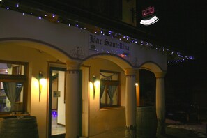 Entrée de l’hébergement