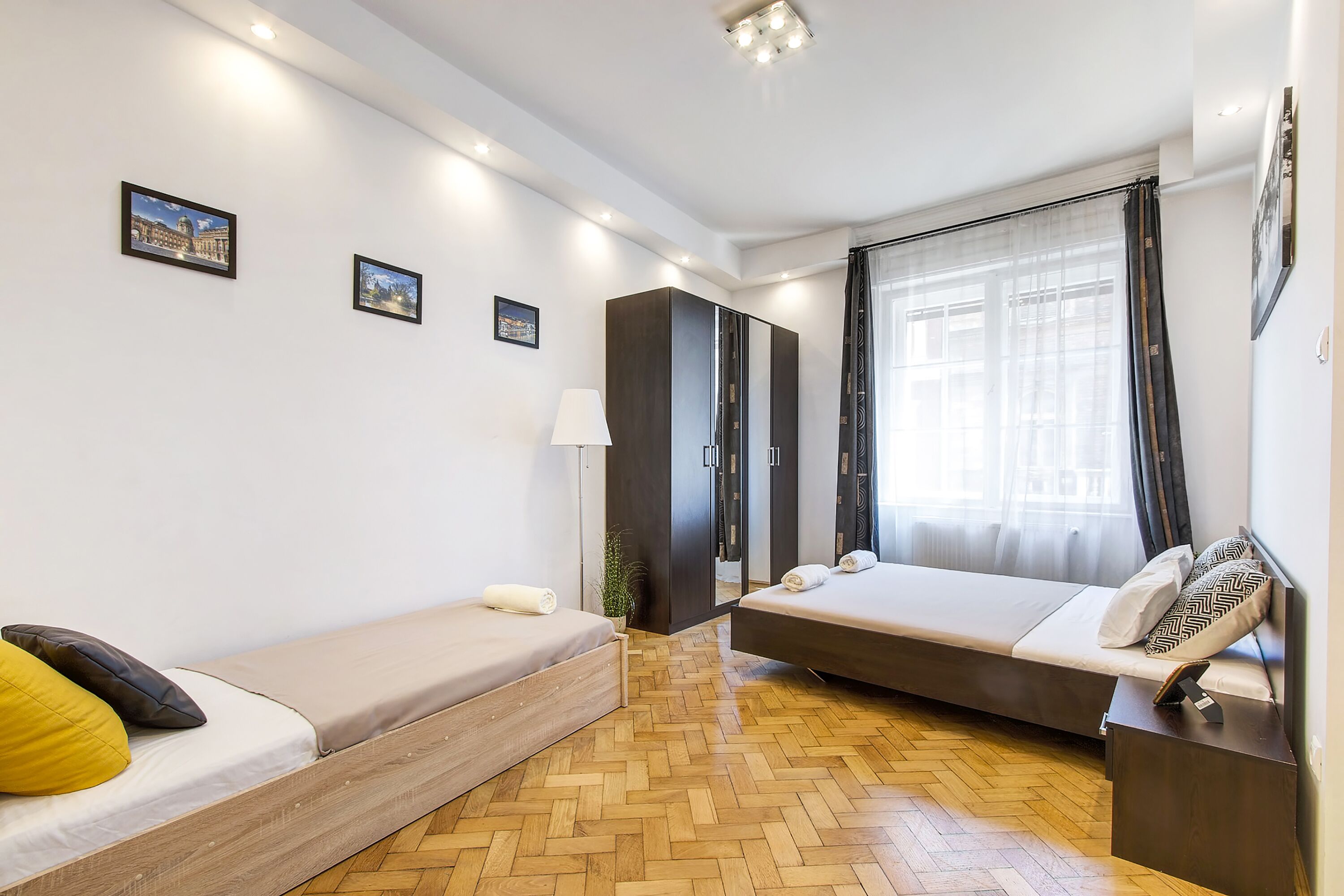 Kedap suara dan Wi-Fi gratis