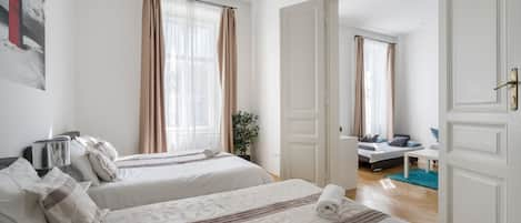 Apartamento ejecutivo | Sistema de insonorización y ropa de cama