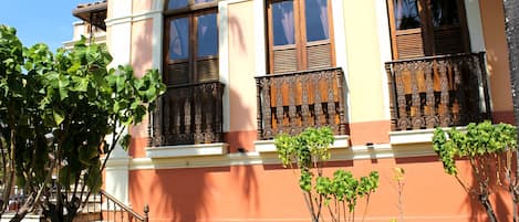 Utsikt fra overnattingsstedet