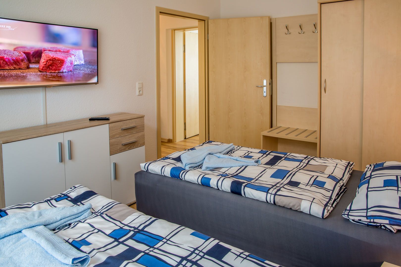 Apartment | Schreibtisch, schallisolierte Zimmer, kostenlose Babybetten