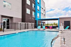 Seasonal outdoor pool