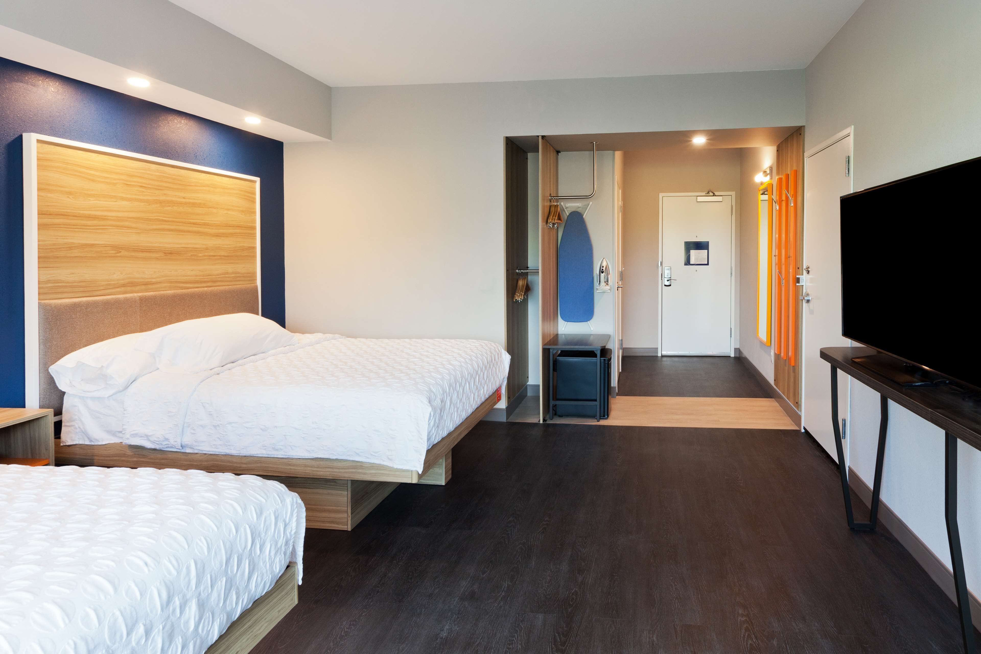 room, 2 queen beds, accessible (hearing) | premium bedding, desk, blackout curtains, free wifi