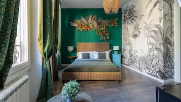 Deluxe Double Room, 1 King Bed, City View | Premium bedding, individually decorated, individually furnished, desk