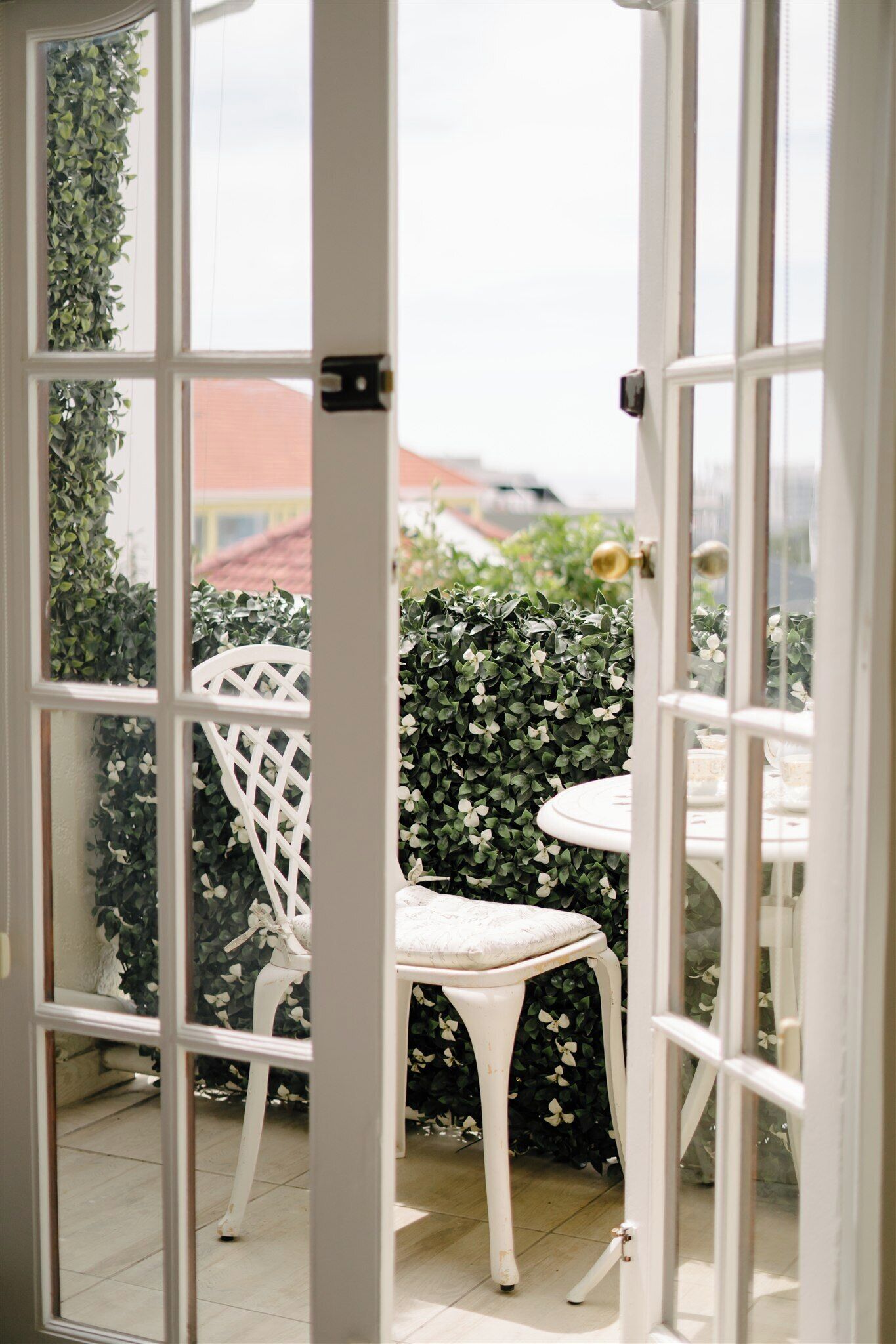 Studio – classic, 1 soverom, tekjøkken, sjøutsikt | Terrasse/patio