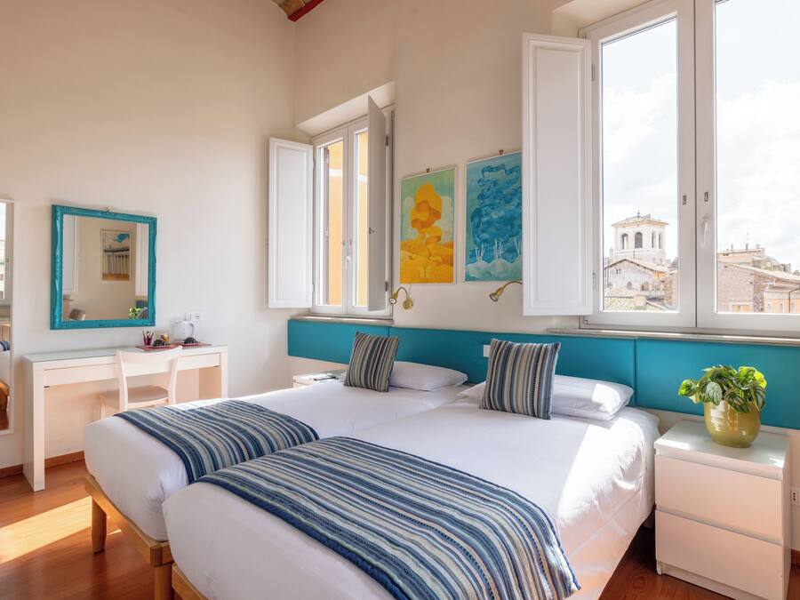 Down duvets, iron/ironing board, free cots/infant beds, free WiFi