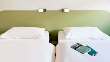 1 habitación, ropa de cama de alta calidad y escritorio