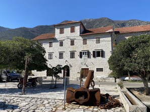 Façade de l’hébergement