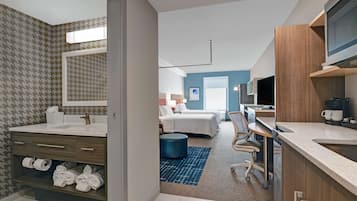 In-room safe, desk, blackout curtains, soundproofing