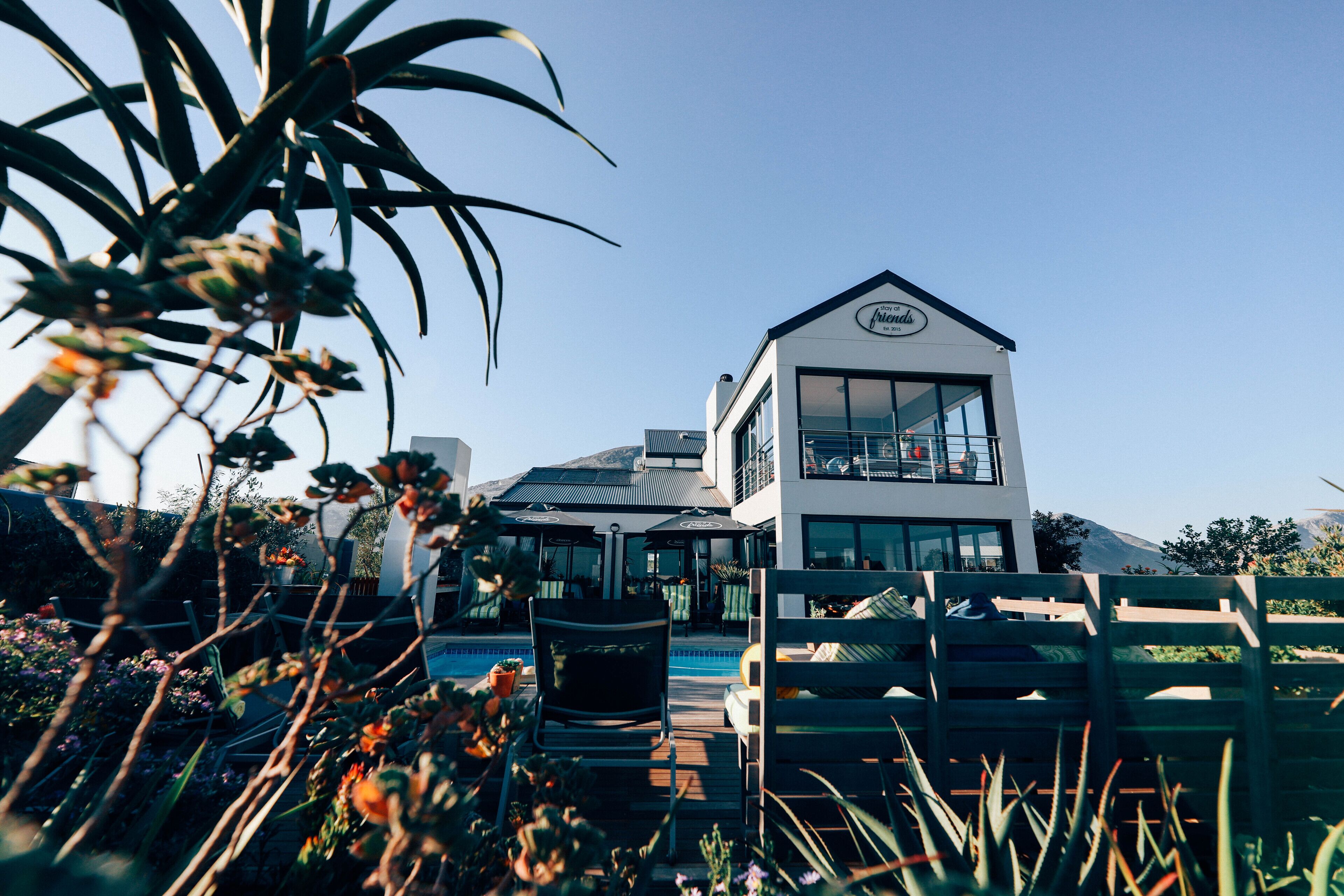 Façade de l’hébergement