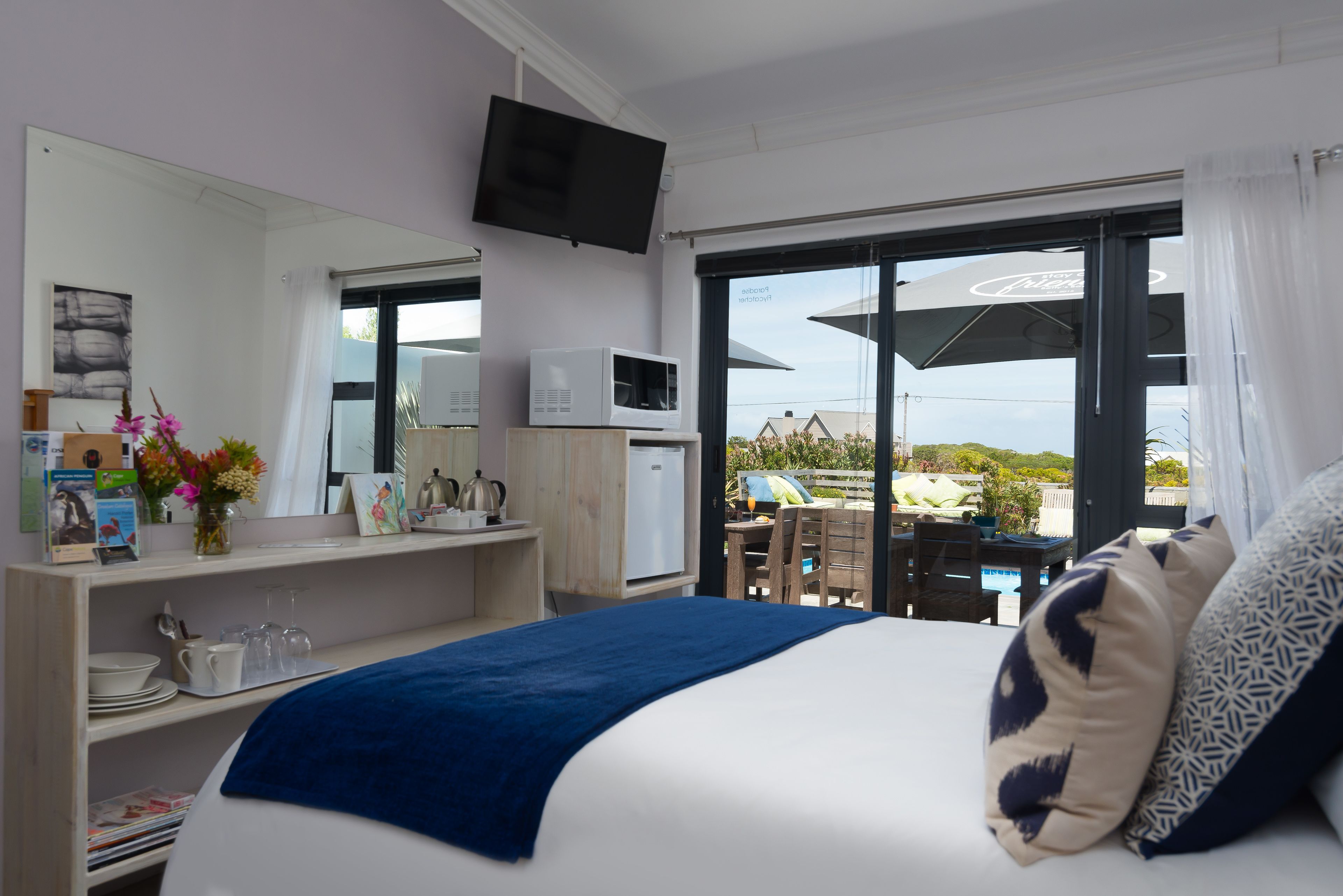 Boutique Room 1 | Select Comfort beds, in-room safe, individually decorated