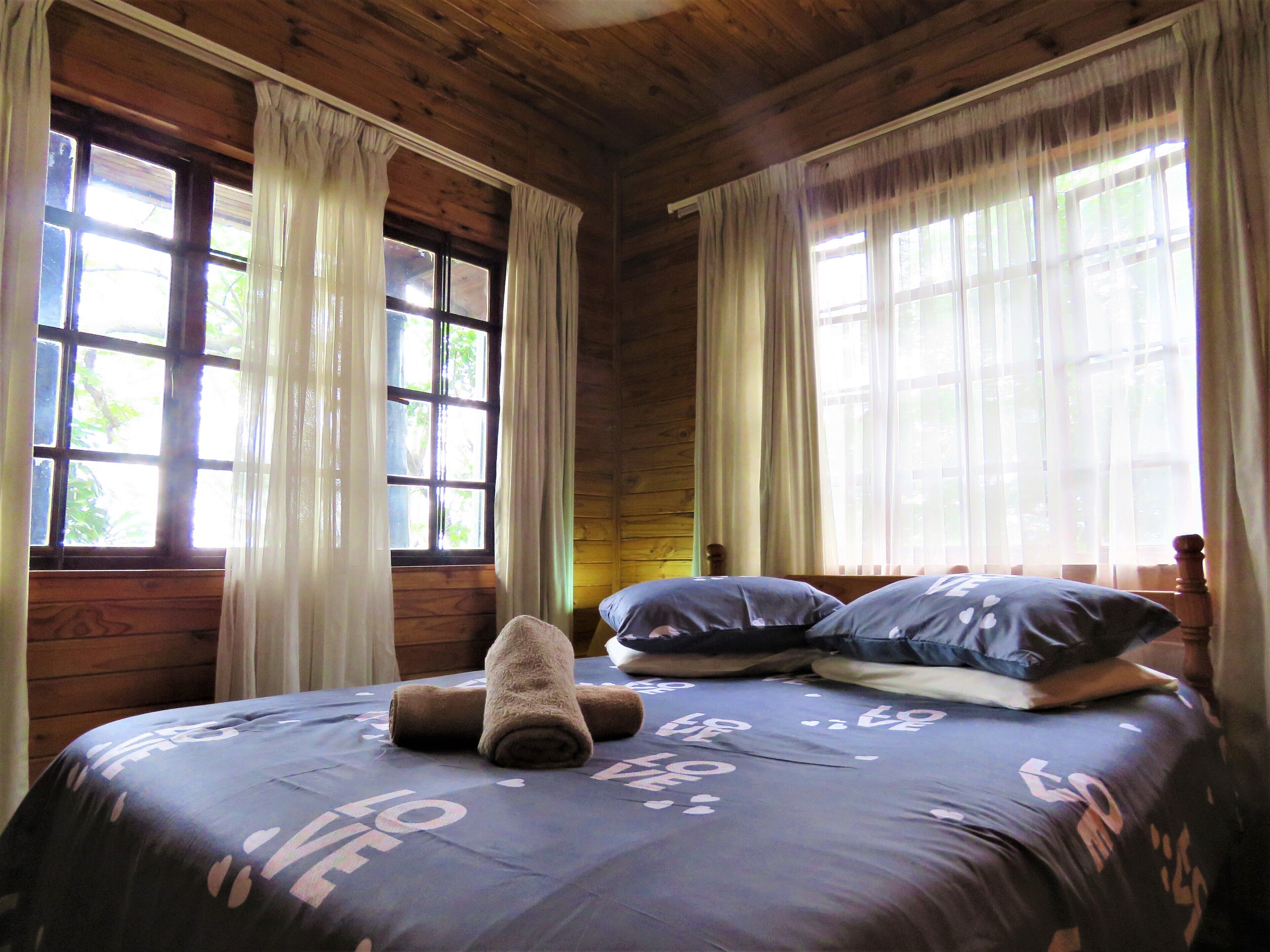 Chalet Deluks, pemandangan kebun | Interior
