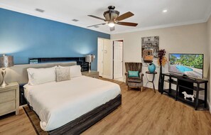 4 bedrooms, iron/ironing board, travel crib, WiFi