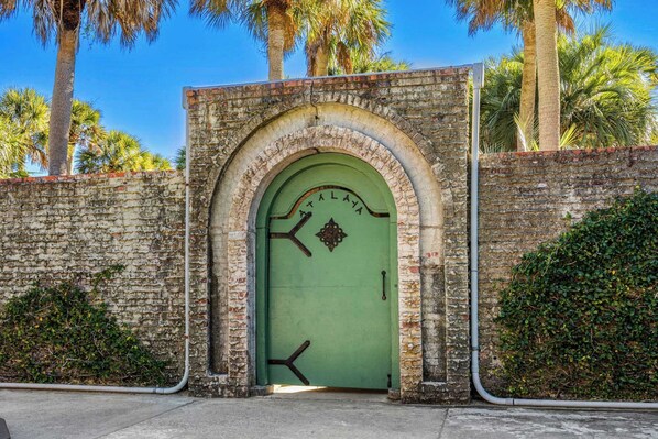 Enceinte de l’hébergement