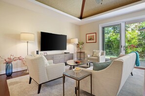 Televisie, boeken, een muziekbibliotheek en een stereo