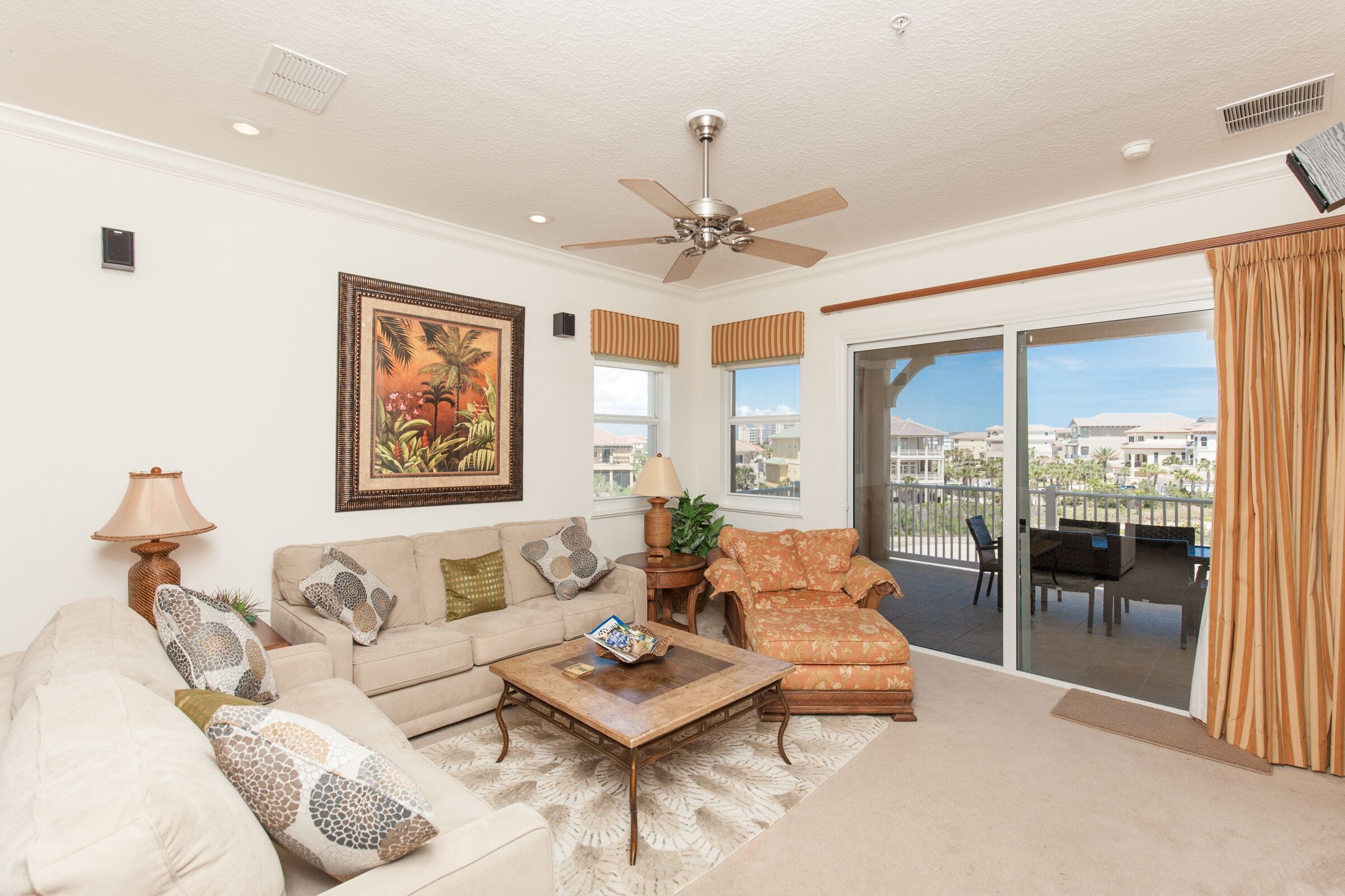 Cinnamon Beach End Unit - 341! Over 2000 sf with Ocean and Golf Views