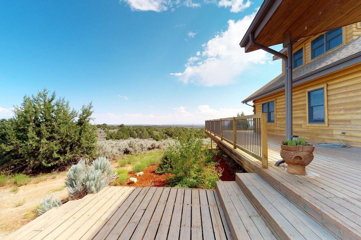 Wrap Around Deck, Mustang Mesa Cabin