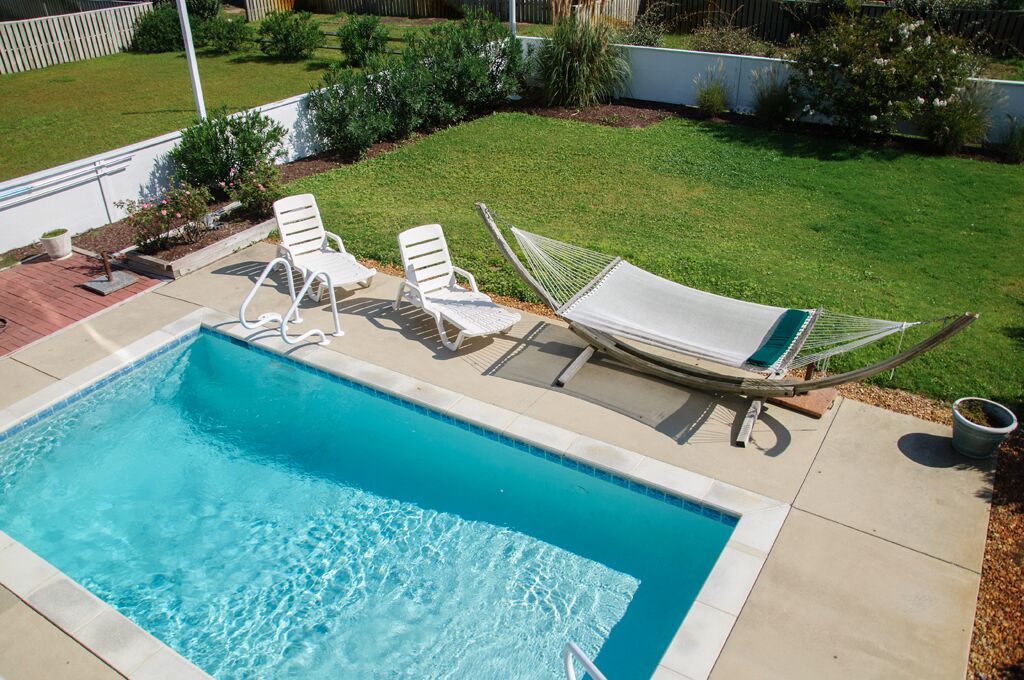 Beheizter Pool
